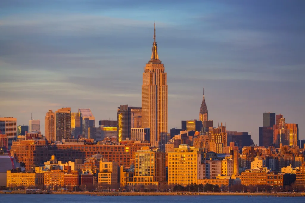 empire state building, nature, hudson