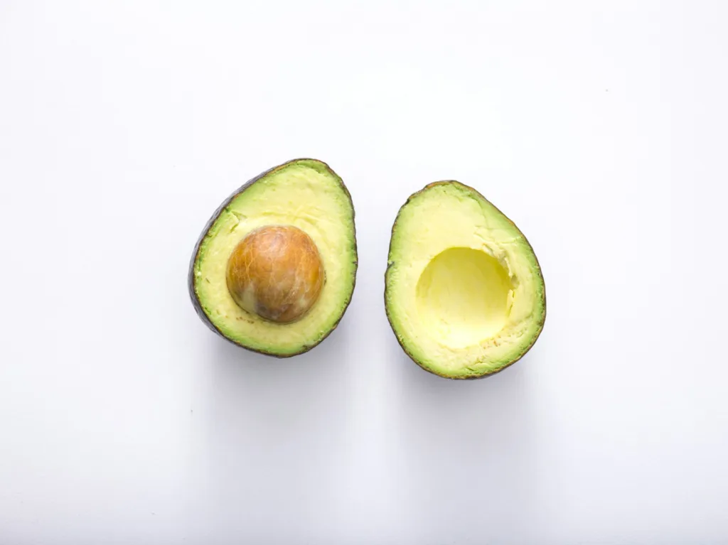 sliced avocado