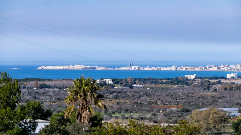 a view of a city and a body of water