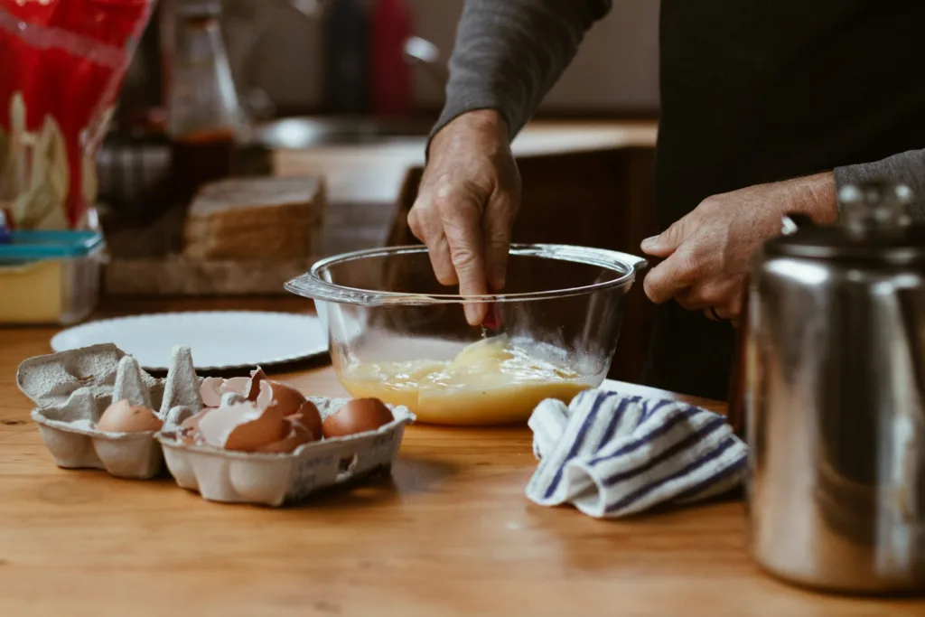 Scrambling Eggs
