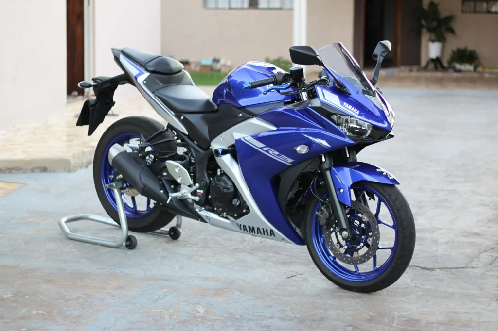 yamaha yzf-r3, motorcycle, vehicle