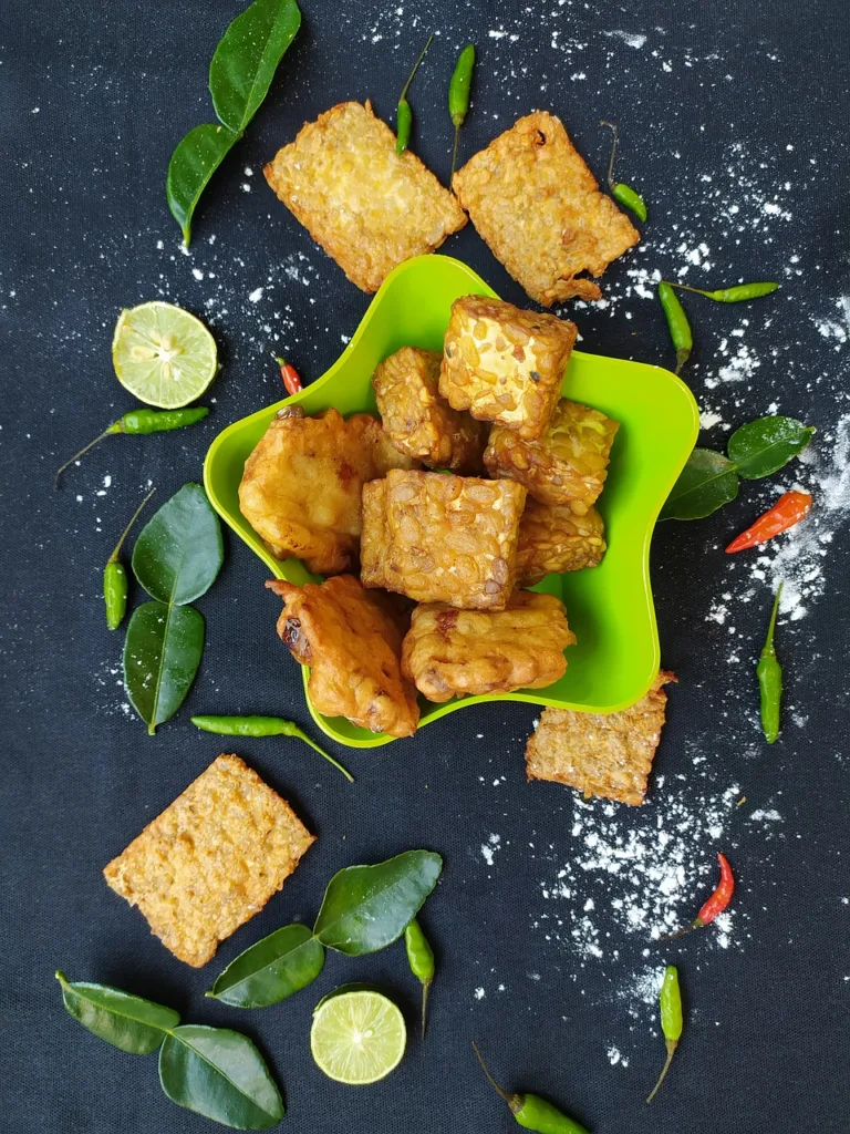 tempeh, food, dish