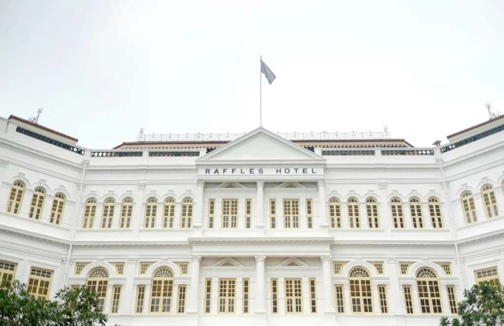 Raffles Hotel building structure