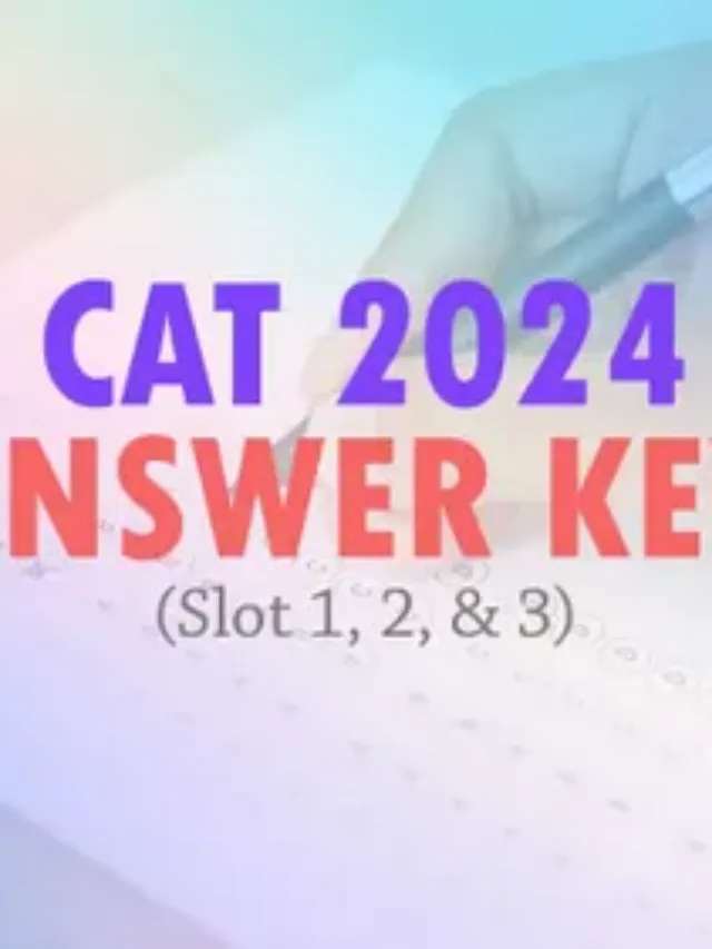 CAT Answer Key 2024 Live: How, where to check IIM CAT response sheet, provisional key